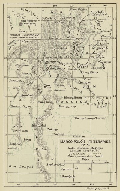 Itinéraires de Marco Polo n° V, régions indo-chinoises - English School